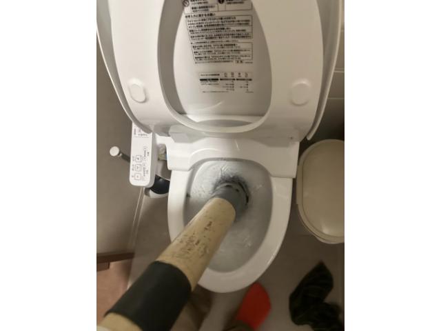 トイレの紙詰まり対応事例｜高知市にお住まいのS様宅での作業