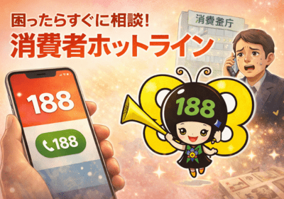 消費者ホットライン「188（いやや！）」