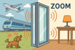 防音ガラスで騒音対策！音の種類とガラス選びのポイント