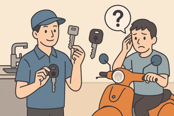 バイク・原付の鍵作成とトラブル解決ガイド