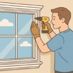 古いガラス窓をモールディング加工で高級感アップ!DIYでもできる設置手順