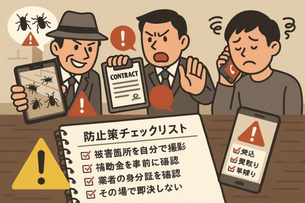 害虫駆除・防除業界の訪問販売トラブル対策ガイド