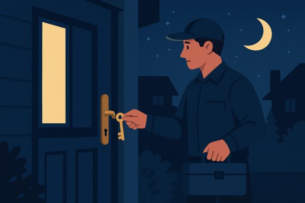 夜間・深夜に鍵開錠が必要なときの業者選びと費用相場