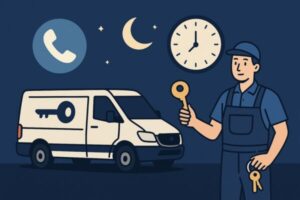 深夜・緊急対応可能な鍵業者の特徴と費用