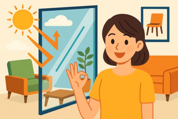 UVカットガラスの効果とは?家具や人体を守る選び方と施工のポイント