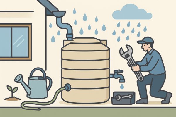 雨水貯留タンク・雨水利用での節水とトラブル対策──設置・メンテナンスガイド