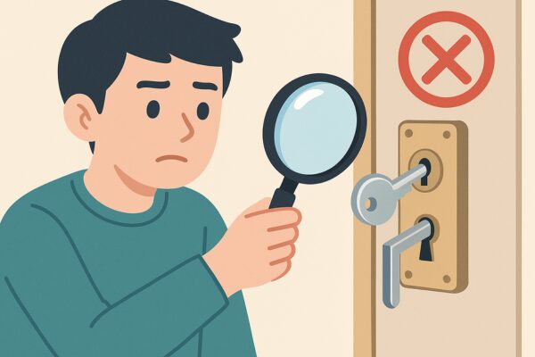鍵開かない原因と自力でできるチェックポイント