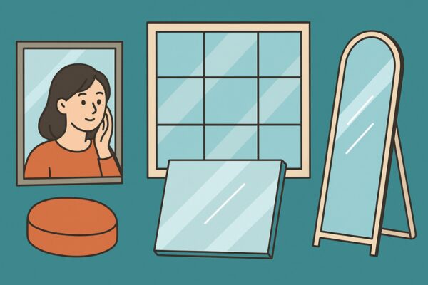 ガラスリフォームでおしゃれな鏡面仕上げに！種類