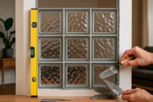 おしゃれなガラスブロックを使った目隠し方法と施工時のポイント