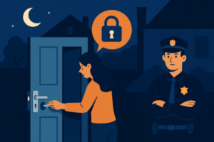 夜間・休日に鍵を閉め忘れたときの防犯対策