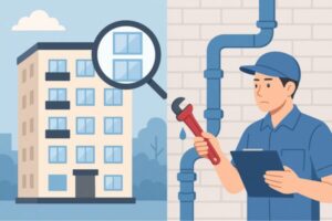 マンション・アパートでの共有配管漏水チェックと修理の流れ