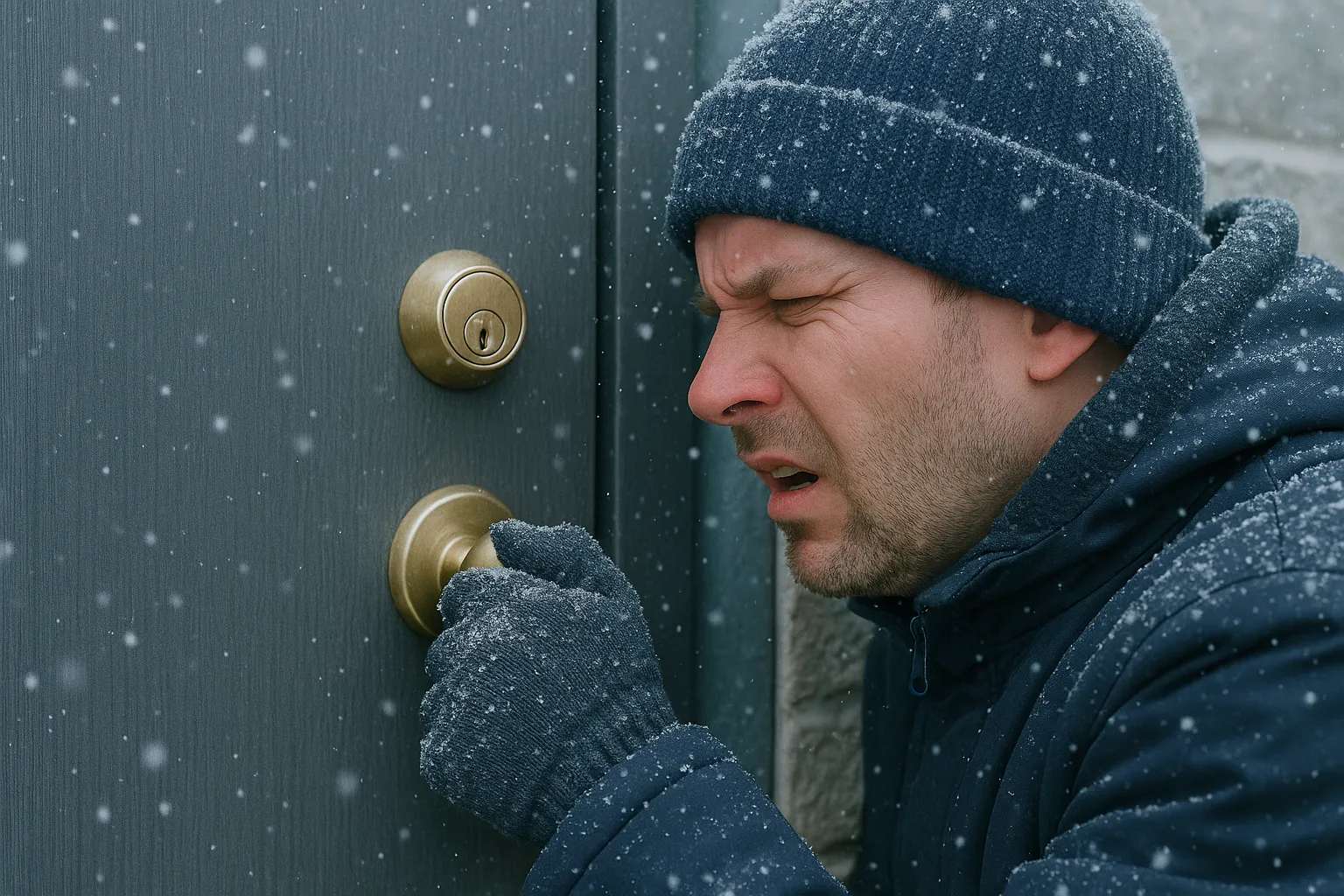 冬が来る前にサッと解決！玄関ドアの鍵が固い・回りにくい…をプロが教える簡単メンテ術