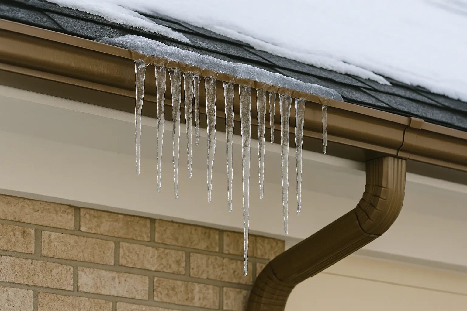 雨樋・排水まわりの詰まりチェック！冬の凍結前にやっておきたい対策